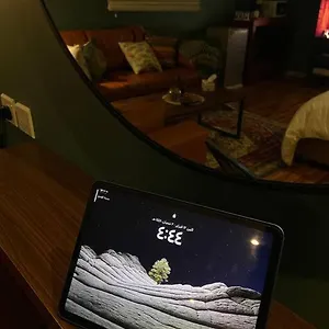 استديو بتصميم كلاسيكي أنيق ودخول ذاتي الرياض